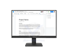 LENOVO Moniteur S22-4e 21,5'' 36M 64CBKAT6EU
